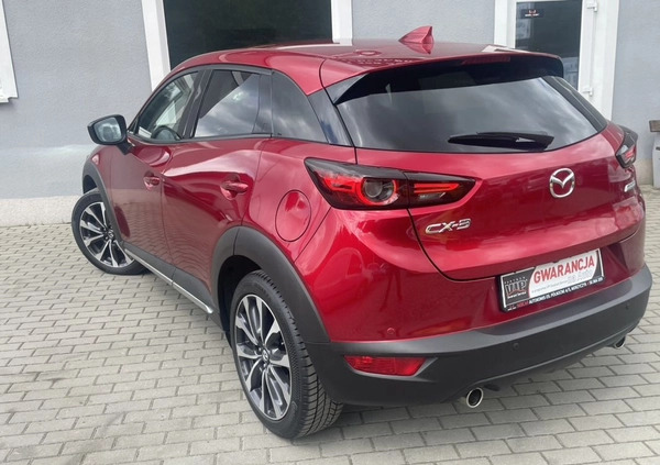 Mazda CX-3 cena 77500 przebieg: 144000, rok produkcji 2020 z Tarnów małe 596